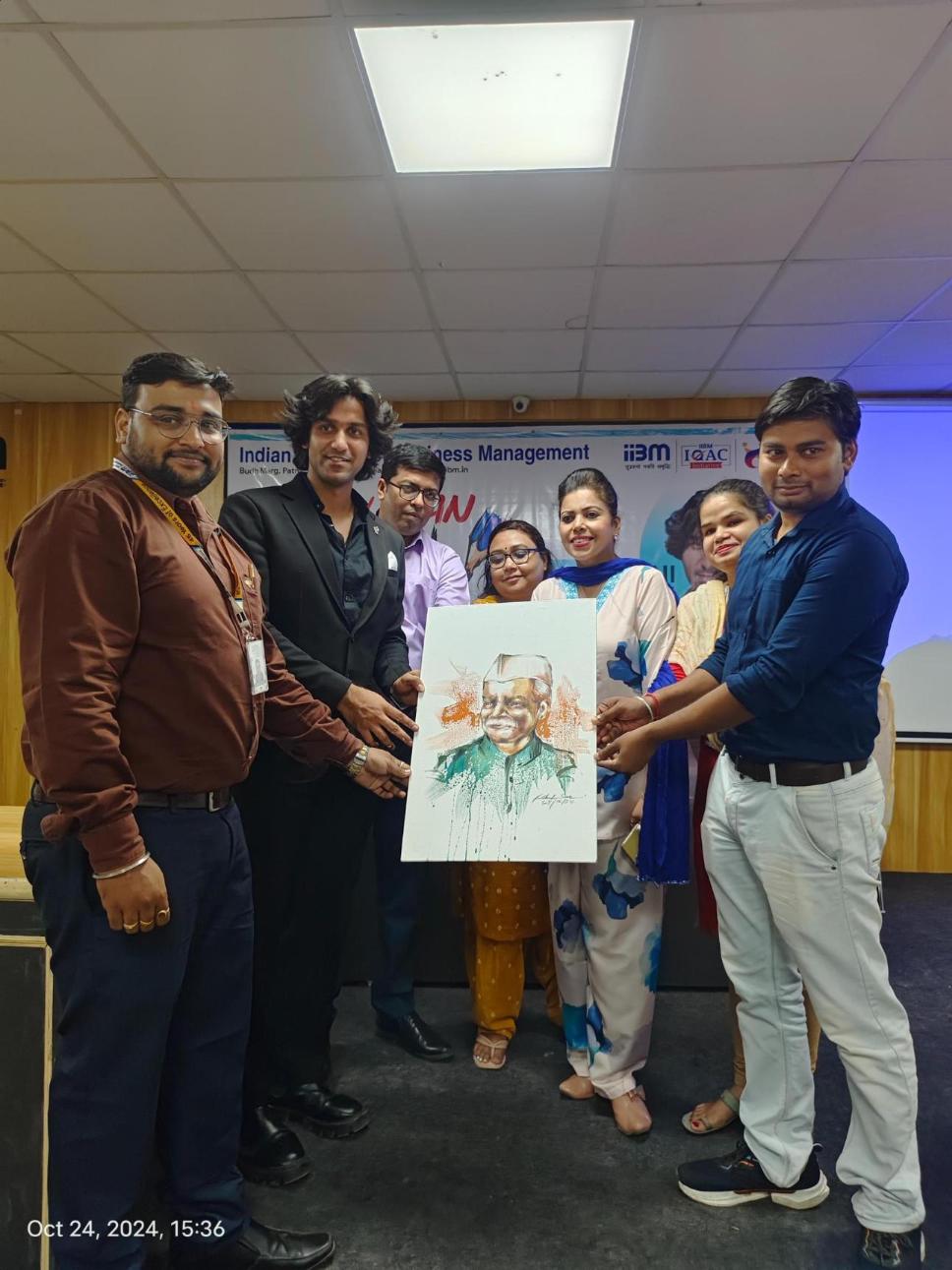Rahul Soni Conducts “All Can Sketch” Workshop for PGDM, BBA, BCA & MAMC Students at IIBM and ZHI Patna